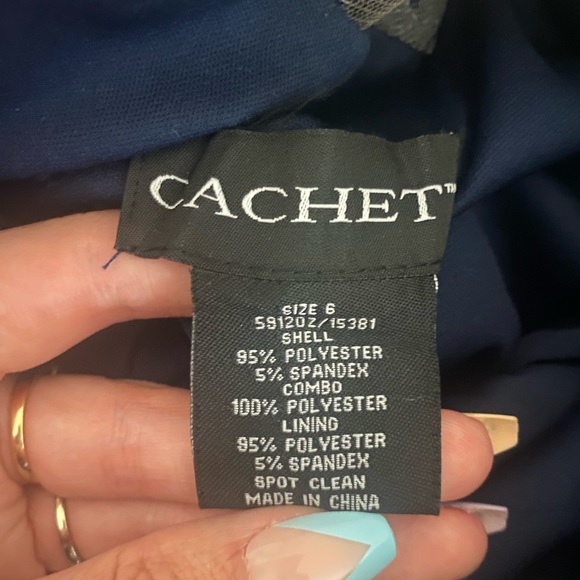 Navy Blue Dress - Picture 5 of 7